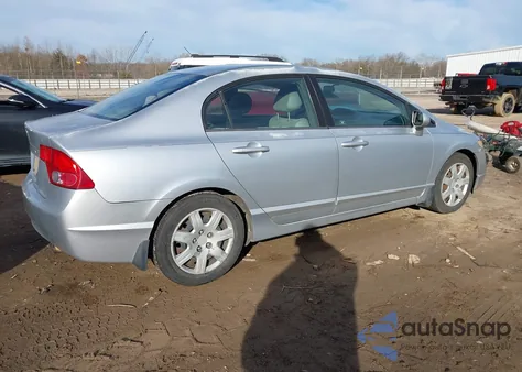 2008 Honda Civic Lx из США, поврежденный, VIN 2HGFA16548H508187